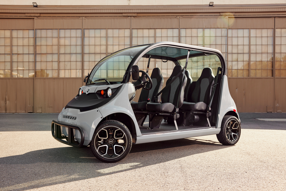 GEM e4 small electric vehicle