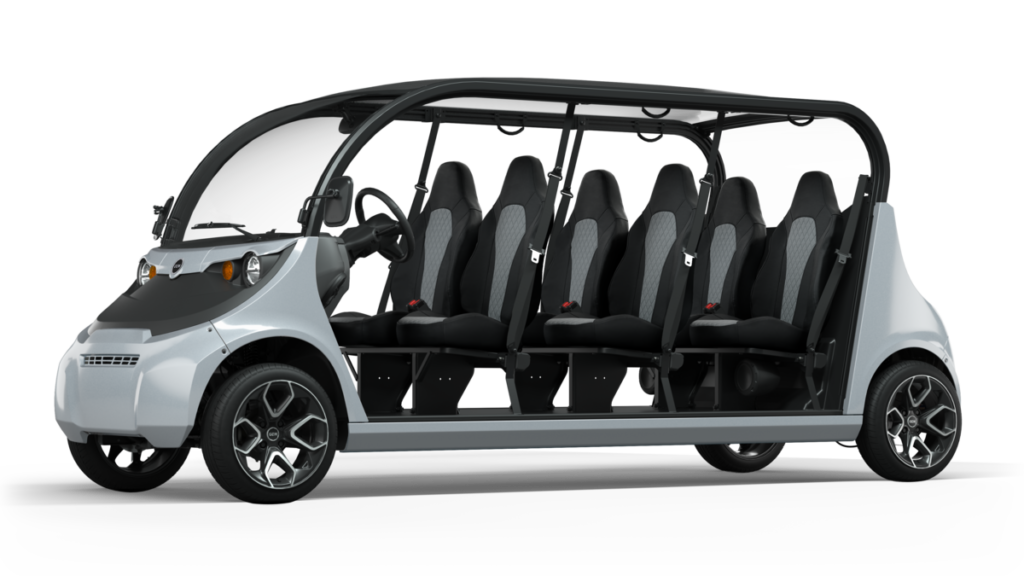 GEM electric shuttle for 6 passengers